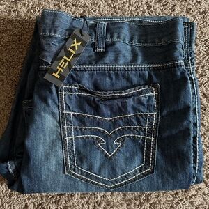 Helix Mens Blue Jeans